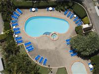 Aerial View Swimming Pool - BreakFree Longbeach 