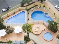 Aerial View of Swimming Pools - BreakFree Peninsula